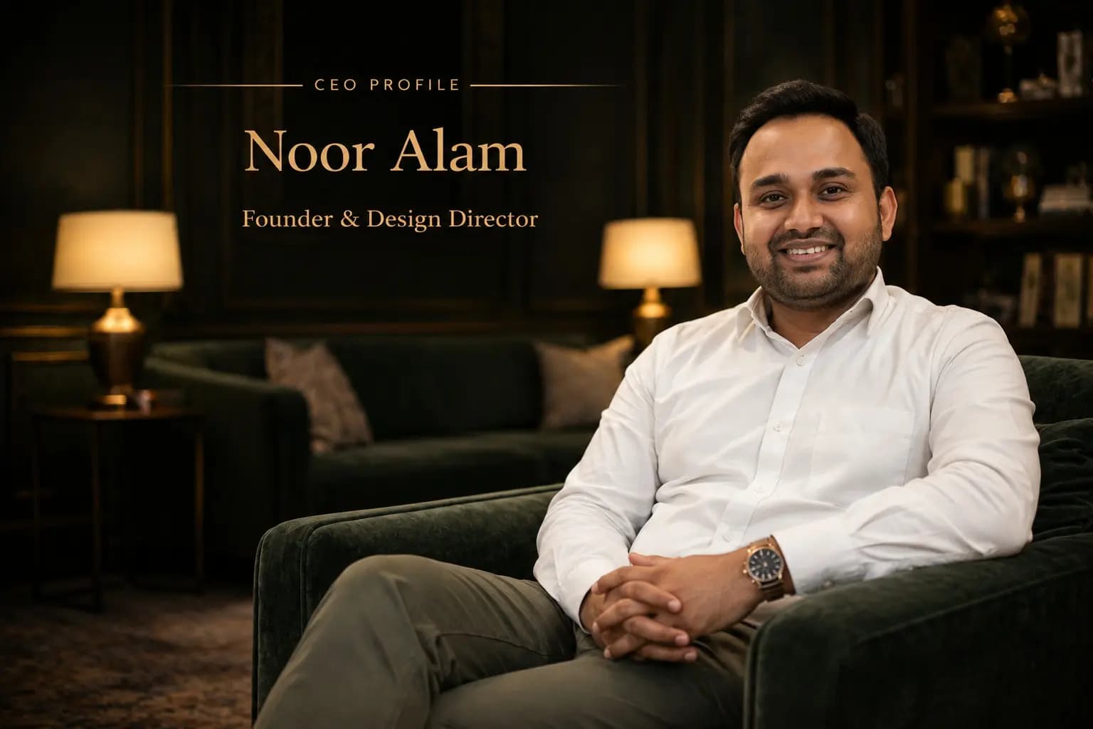 Noor Alam — Founder & Design Director