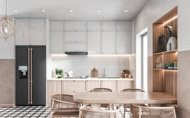 Marble White Kitchen