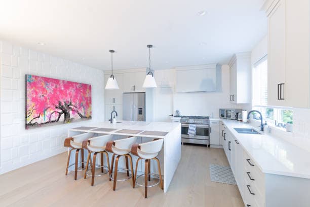 Marble White Kitchen