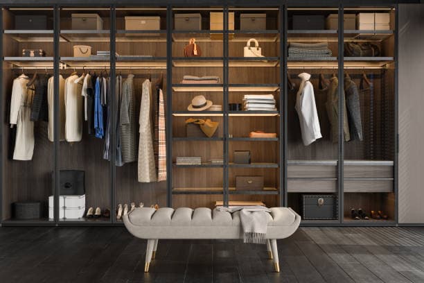Glass Door Wardrobe