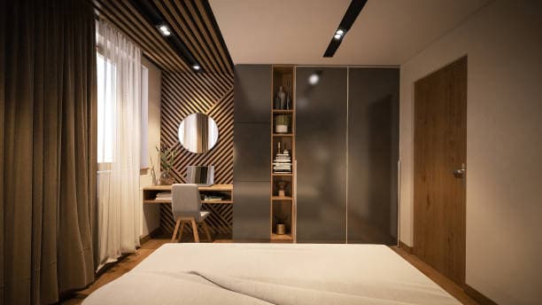 Glass Door Wardrobe