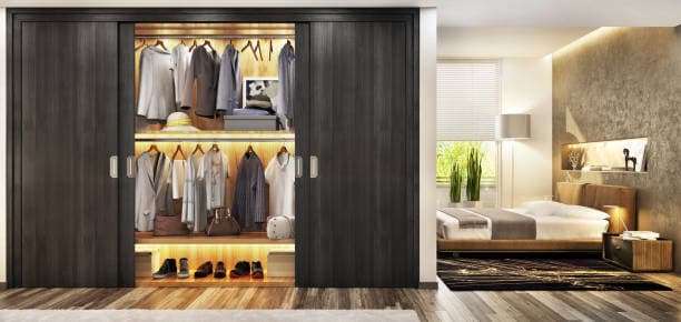 Glass Door Wardrobe