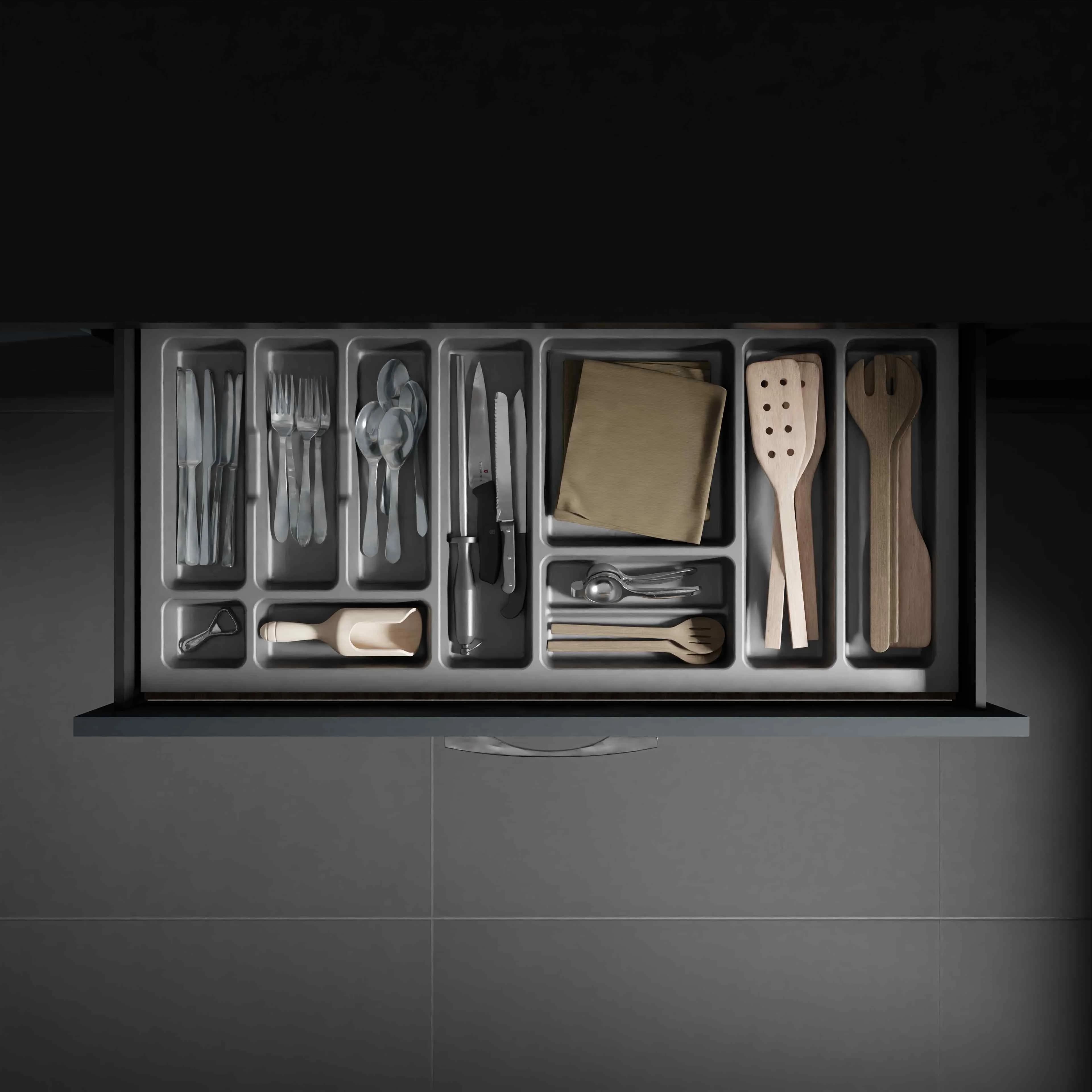 Kitchen Cutlery Tray 2